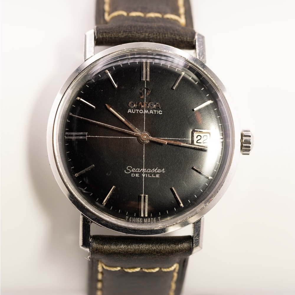 1962 Omega Seamaster DeVille Automatic Vintage Men's Watch Mad Men